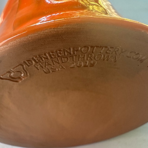 NEW Pie in the Sky Woods Hole Handmade Coffee Mug Deneen Pottery Hand thrown US - Picture 4 of 6